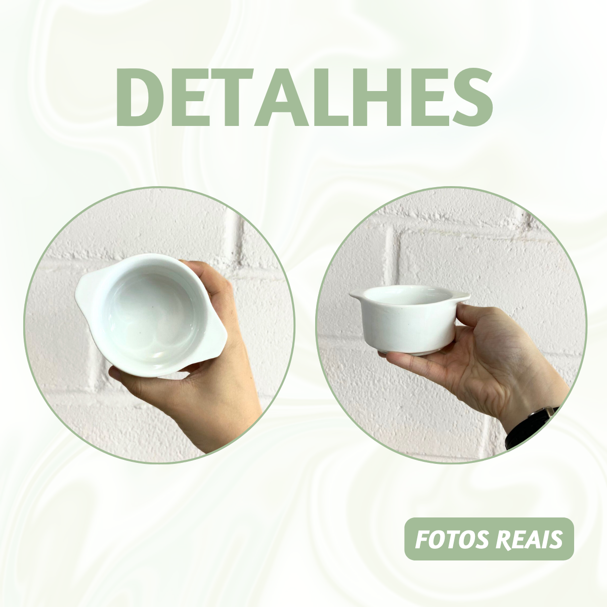 Ramekim Liso Porcelana 150ml