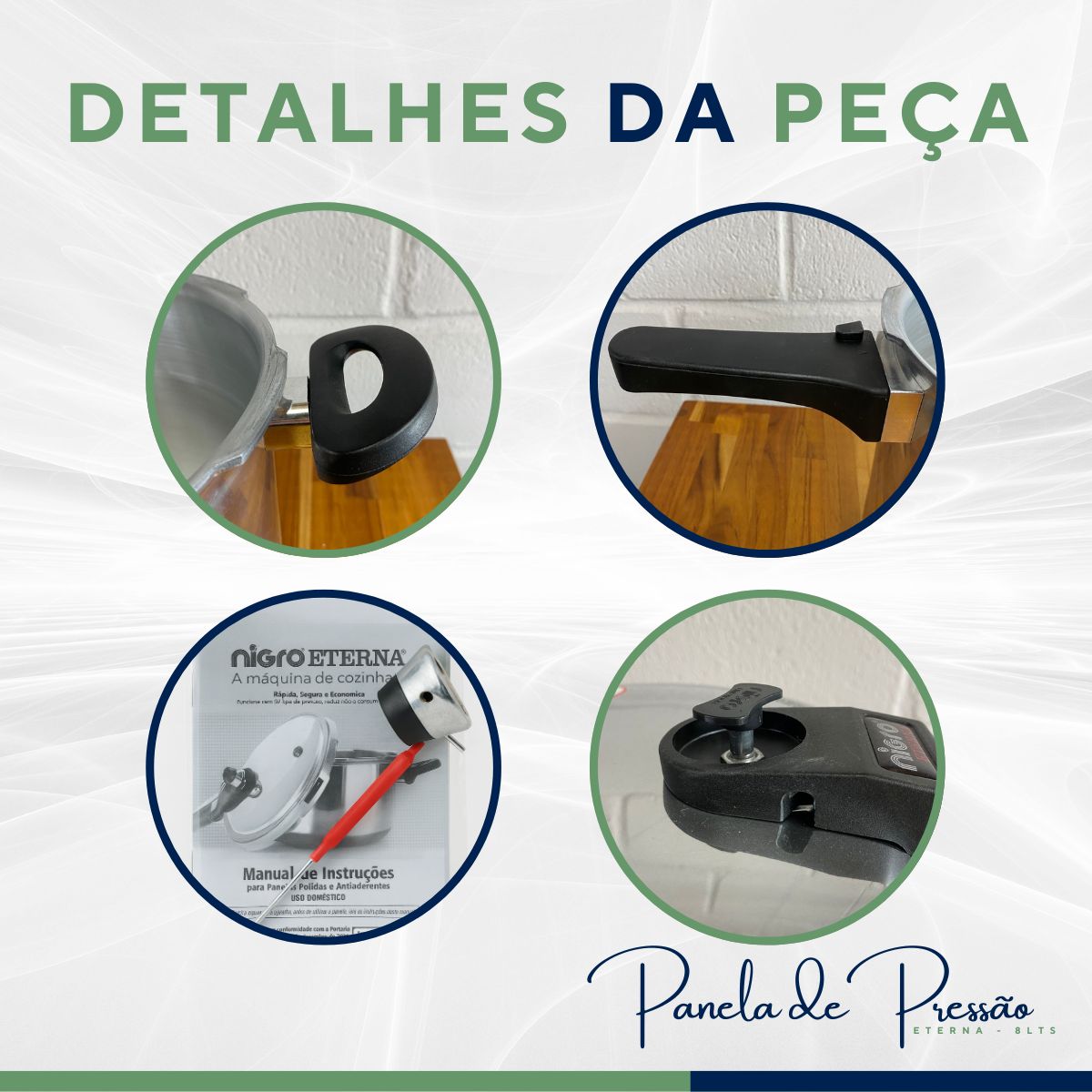 Panela pressão profissional 8Litros