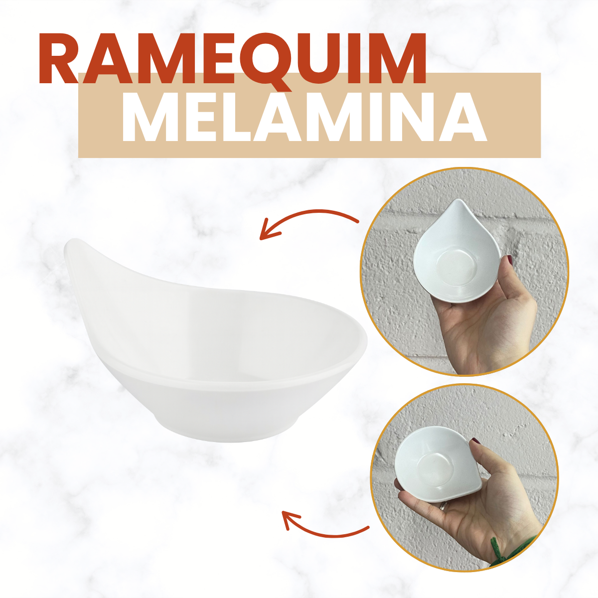 Finger-Food Gota Melamina