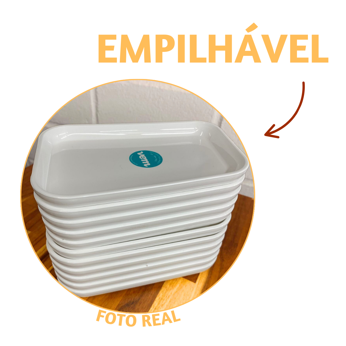 Travessa servir Polipropileno inspire