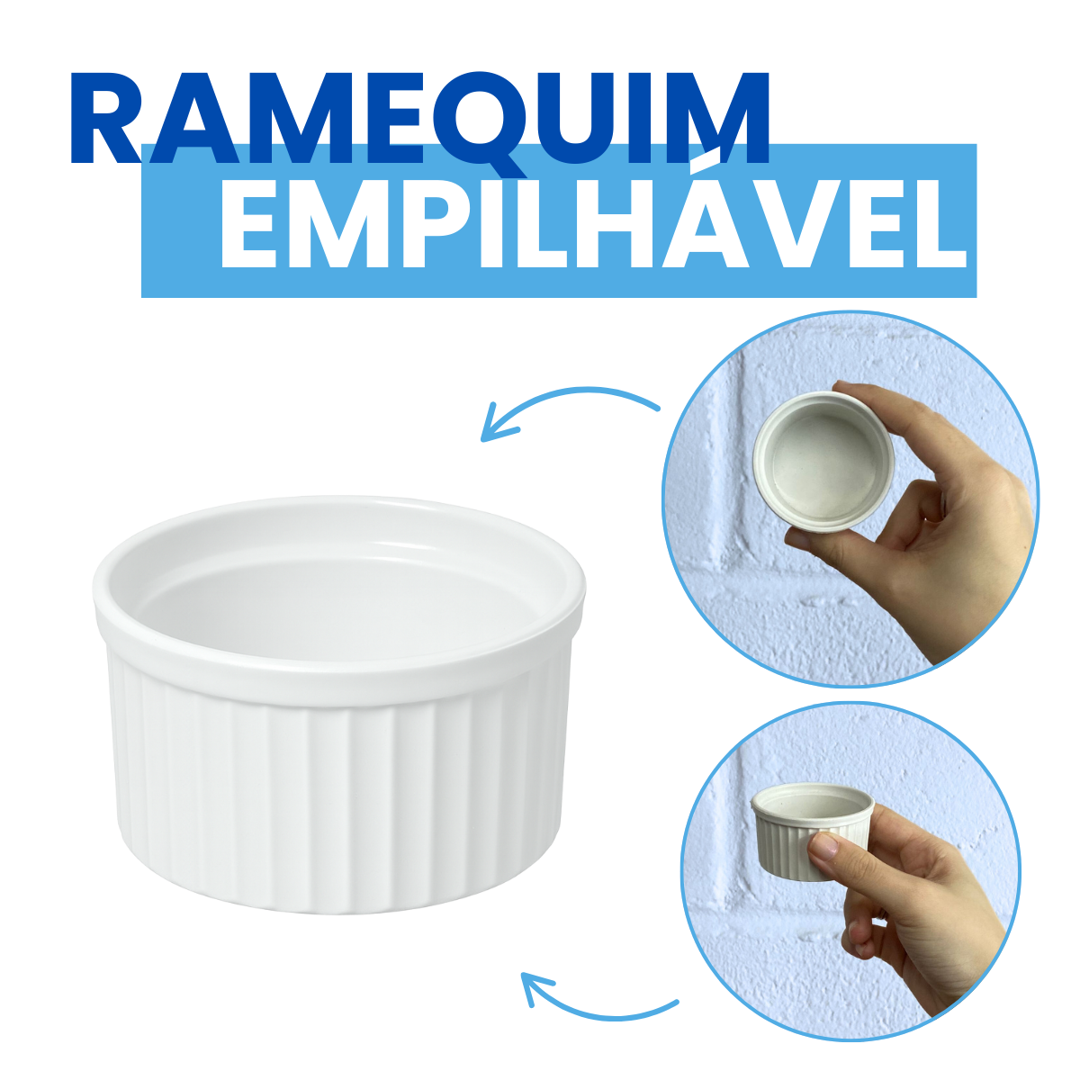 Ramequim Canelado PP 70ml