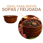 Cumbuca Ceramica Refrataria 1,1Litros