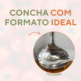 Concha aço Inox molhos 25ml