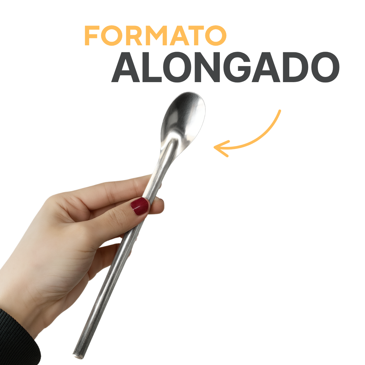 Colher Bailarina Aço Inox 20cm