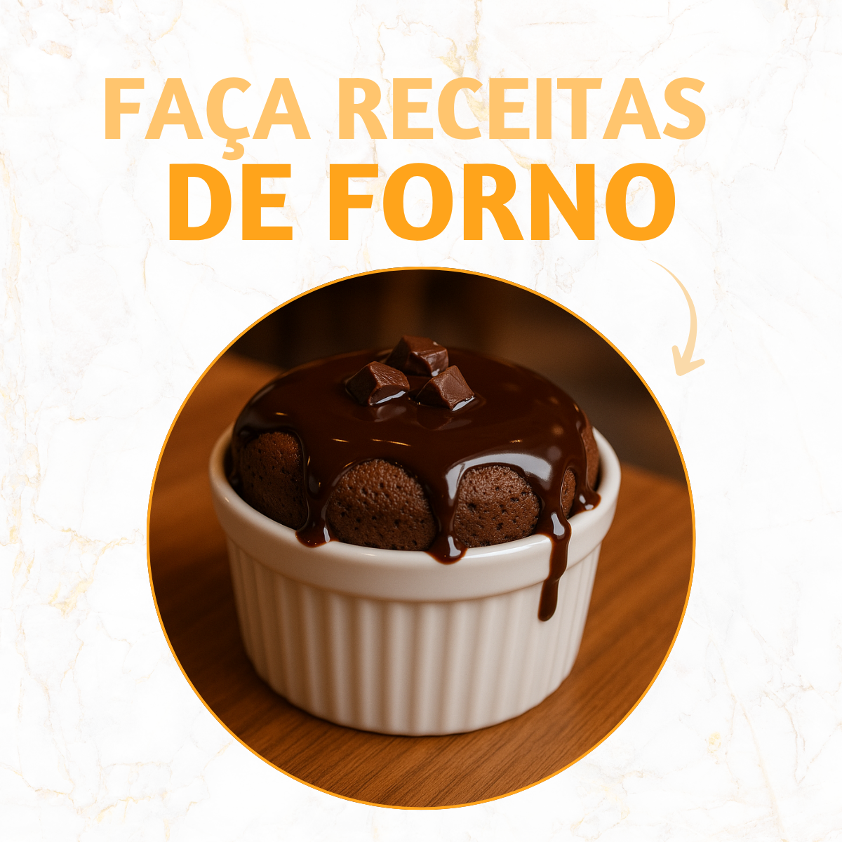 Ramequim Porcelana 210ml