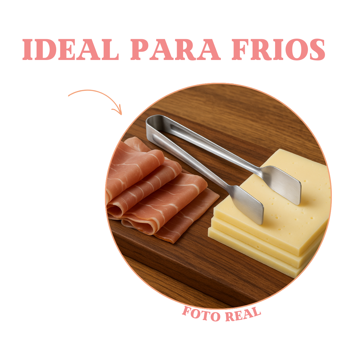 Pegador de Frios Aço Inox 18cm