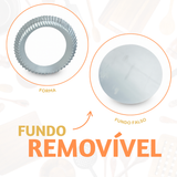 Forma Torta Crespa Fundo Removível N27