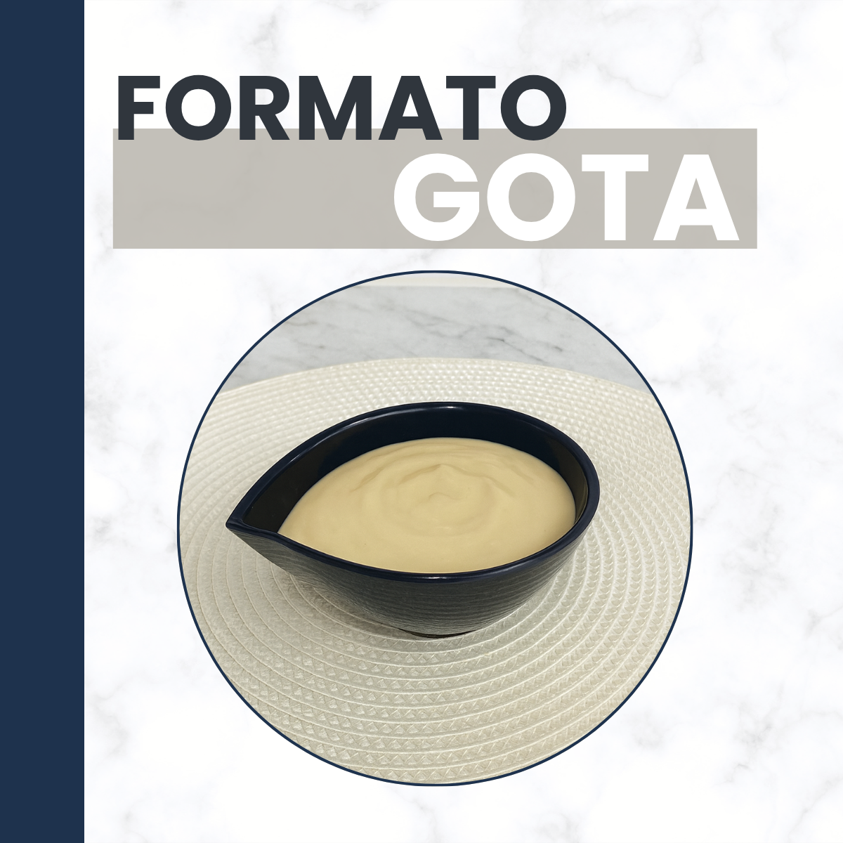 Cremeira Molheira Gota Preto