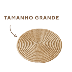 Sousplat de Fibra Natural 35cm - A Gourmet
