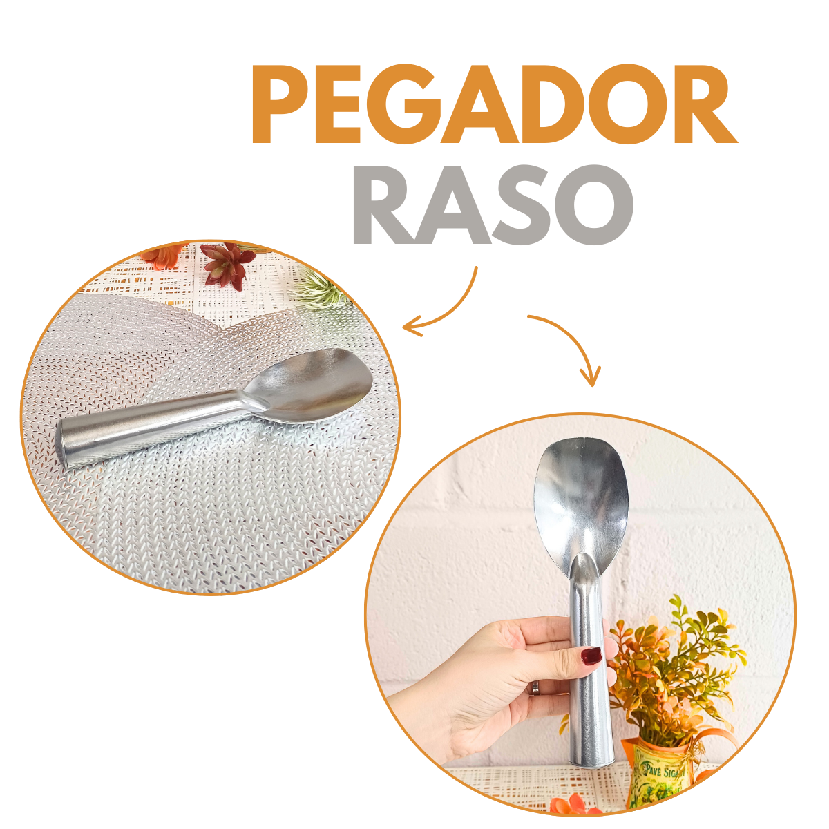 Colher Pegador de Sorvete Sorveteria Aluminio