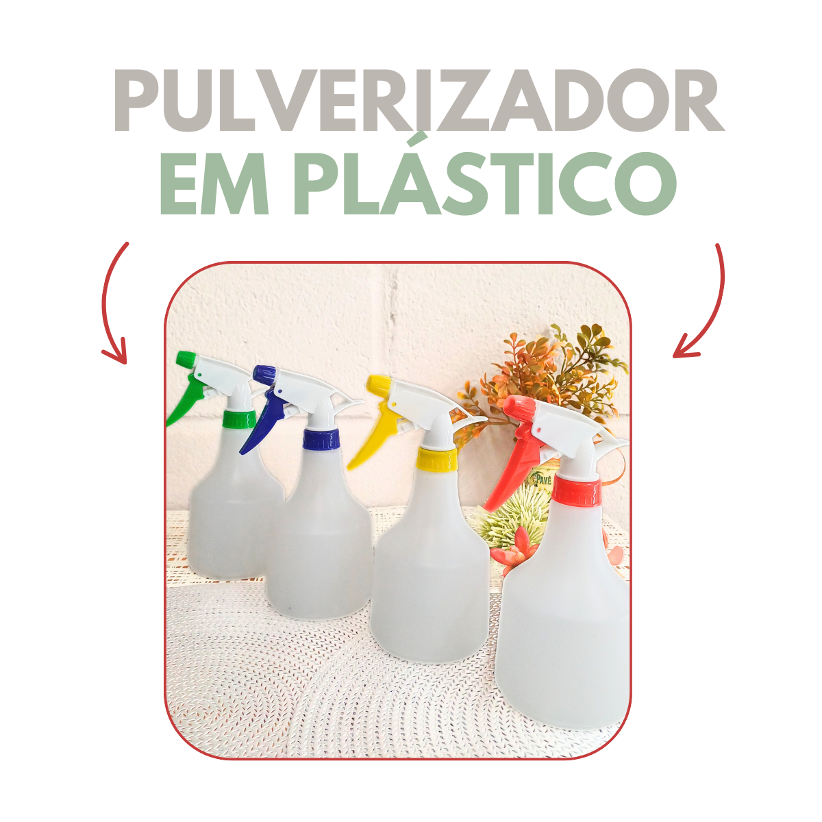 Pulverizador Sortido 500ml