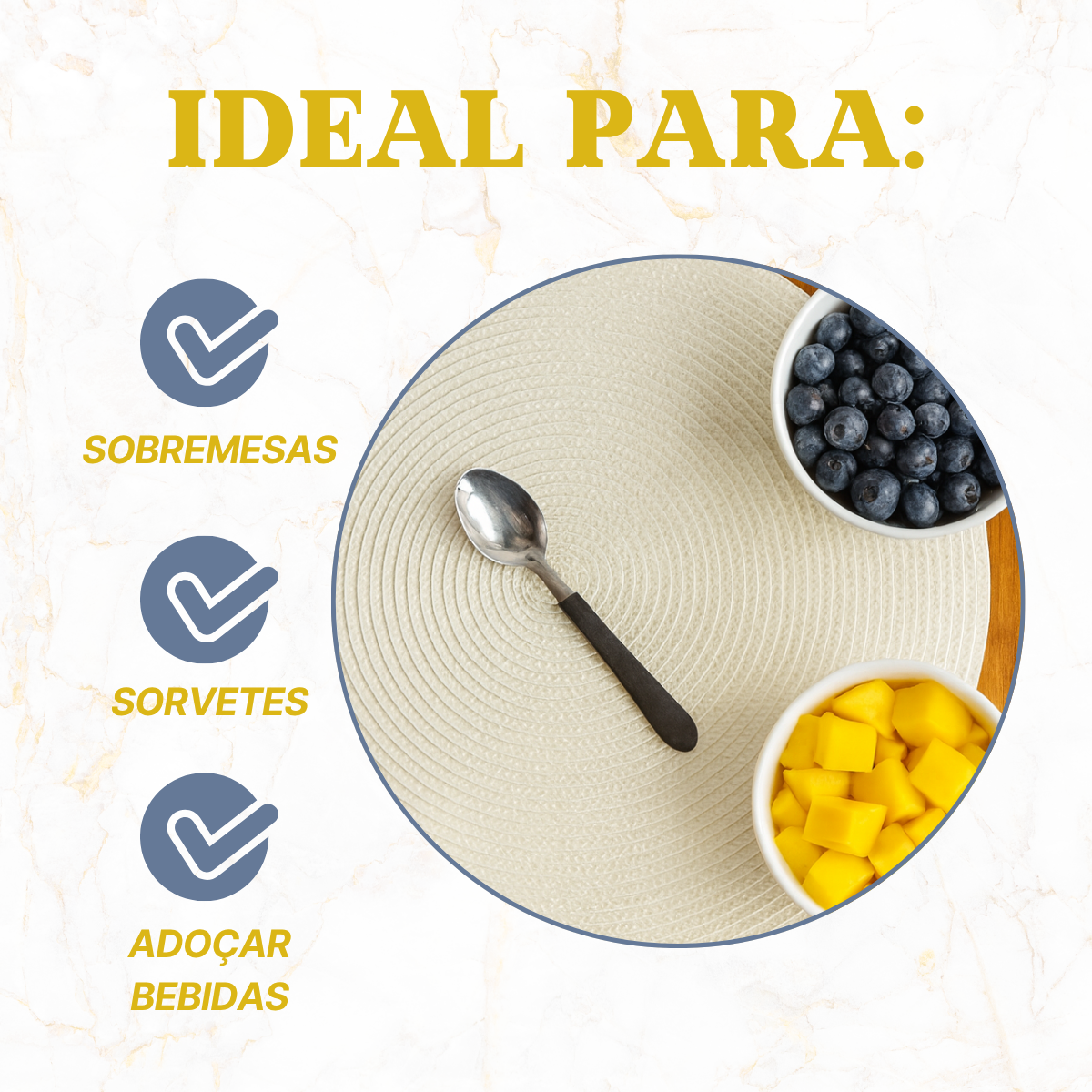 Colher Sobremesa Cabo Preto