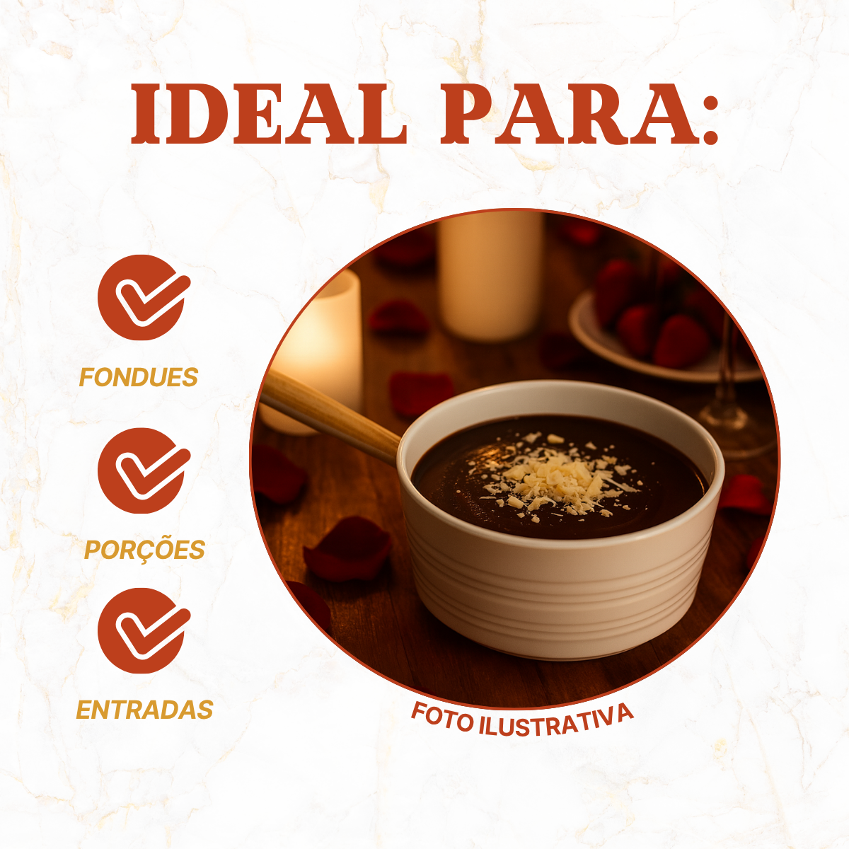 Panela Melamina Marmorizada 700ml