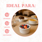 Ramequim Porcelana 140ml