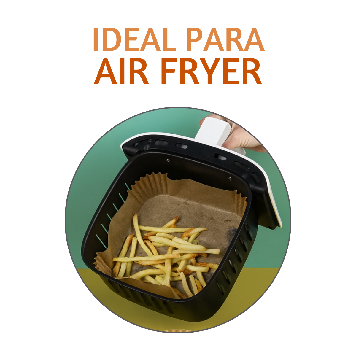 50 Forma Descartável AirFryer