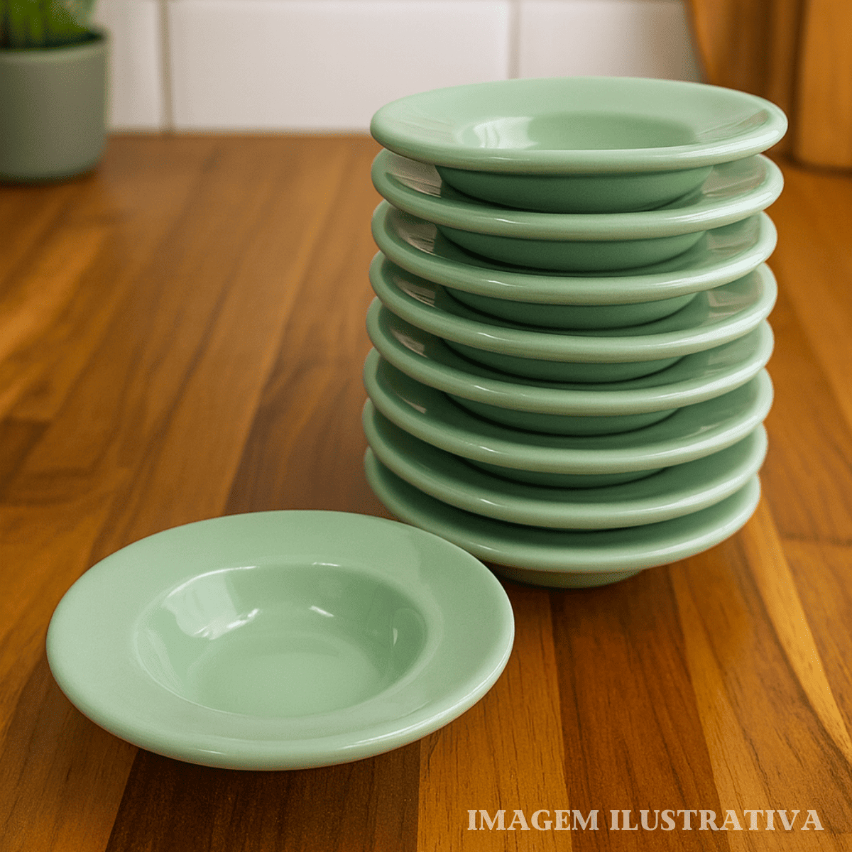 Pires Chapéu Verde em Porcelana 40ml