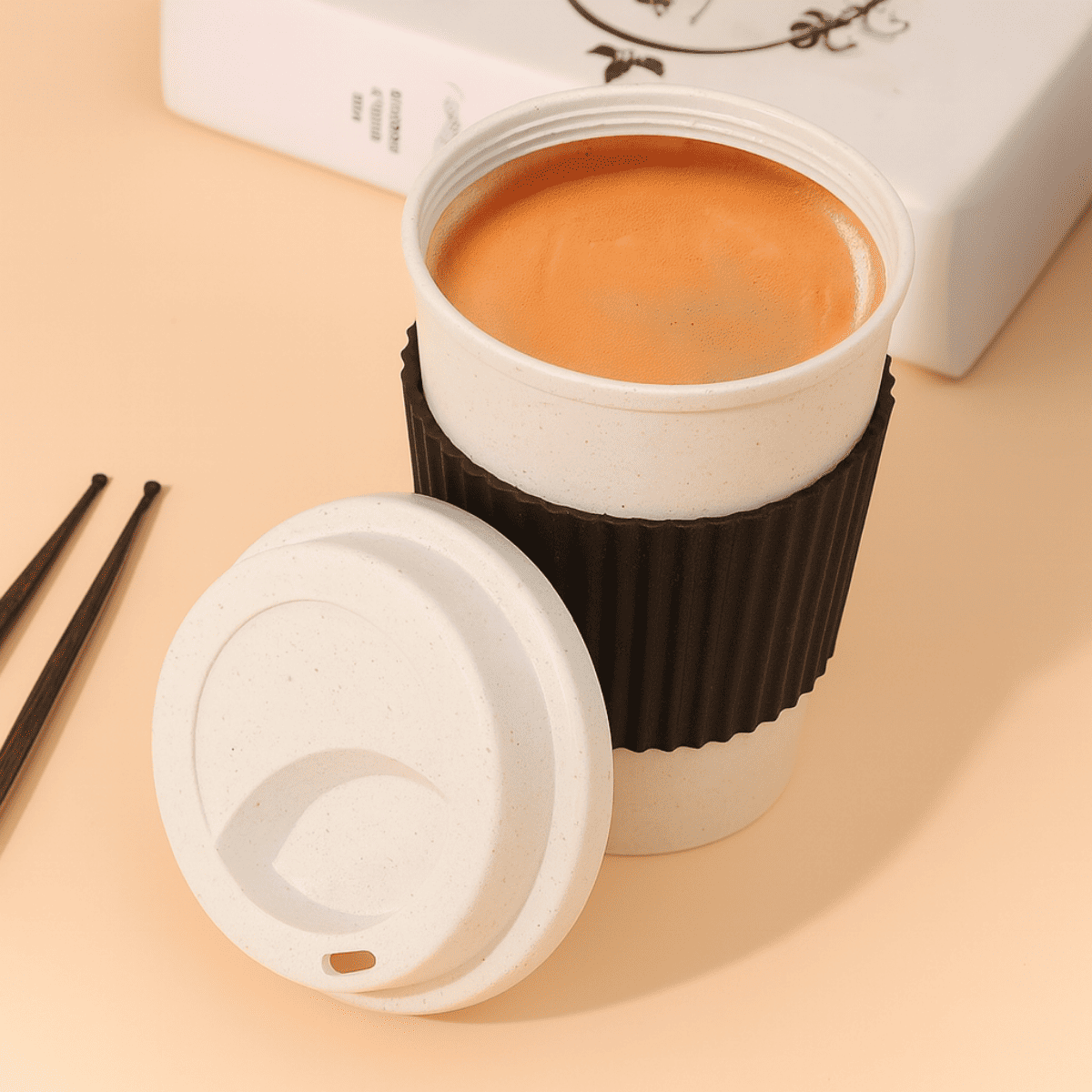 Copo café starbucks tampa mexedor 450ml