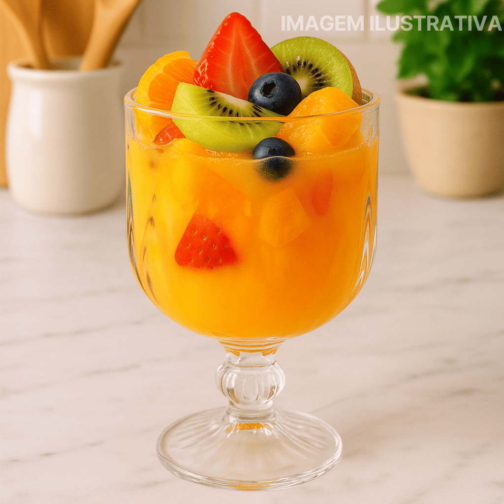 Taça de Vidro 240ml Transparente Sobremesa