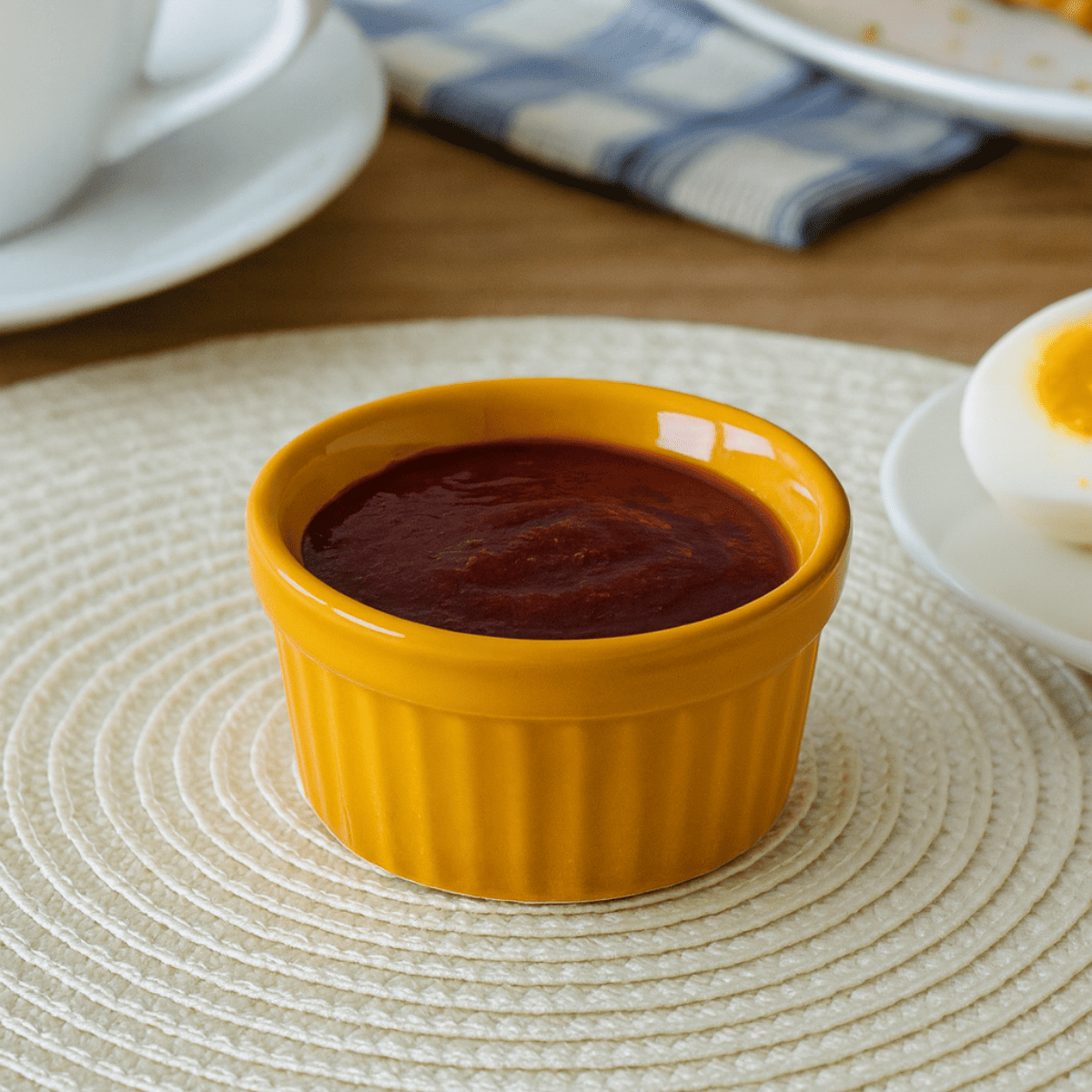 Ramekim Porcelana 40ml Laranja