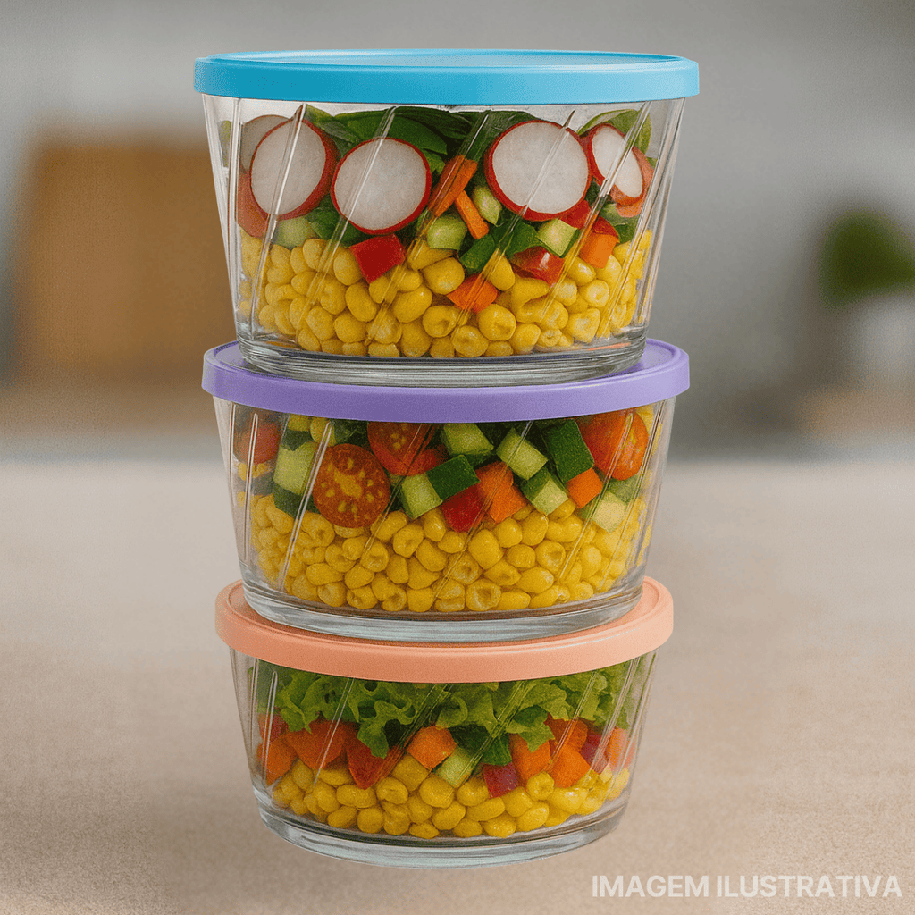 Tigela Amazon 350ml Tampa Sortida