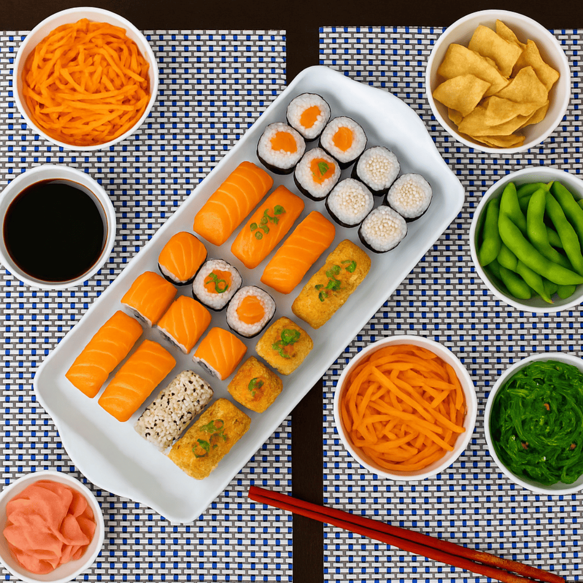 Bandeja Melamina Retangular