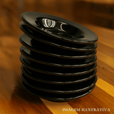Pires Chapéu de Porcelana Preto