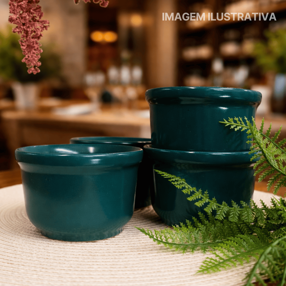 Cumbuca Ceramica Refrataria 200ml Jade