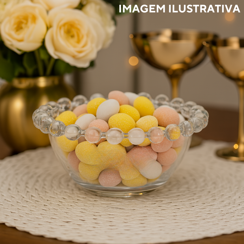 Tigela Bowl de Vidro Pearl Rojemac