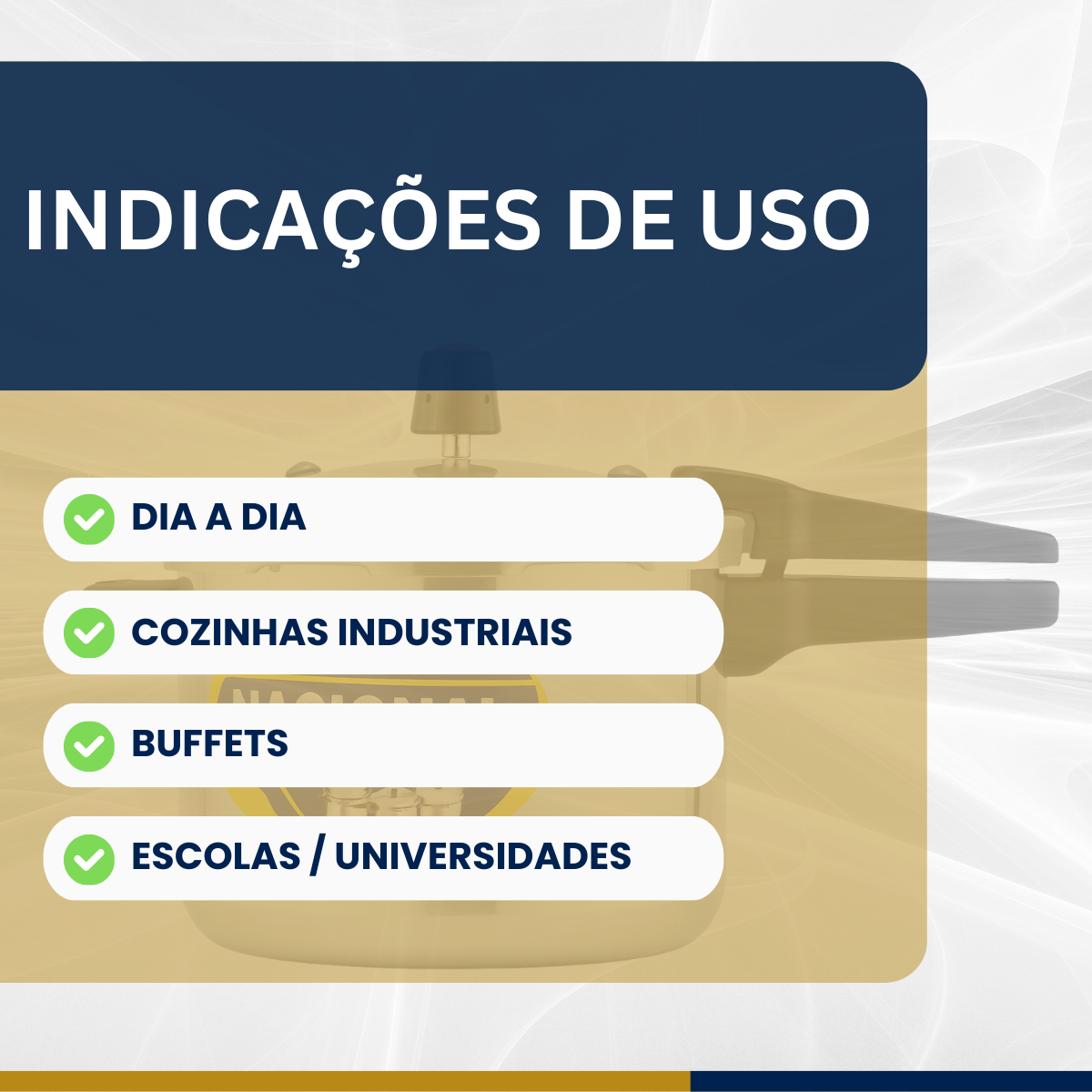 Panela pressão 7L alumínio polido