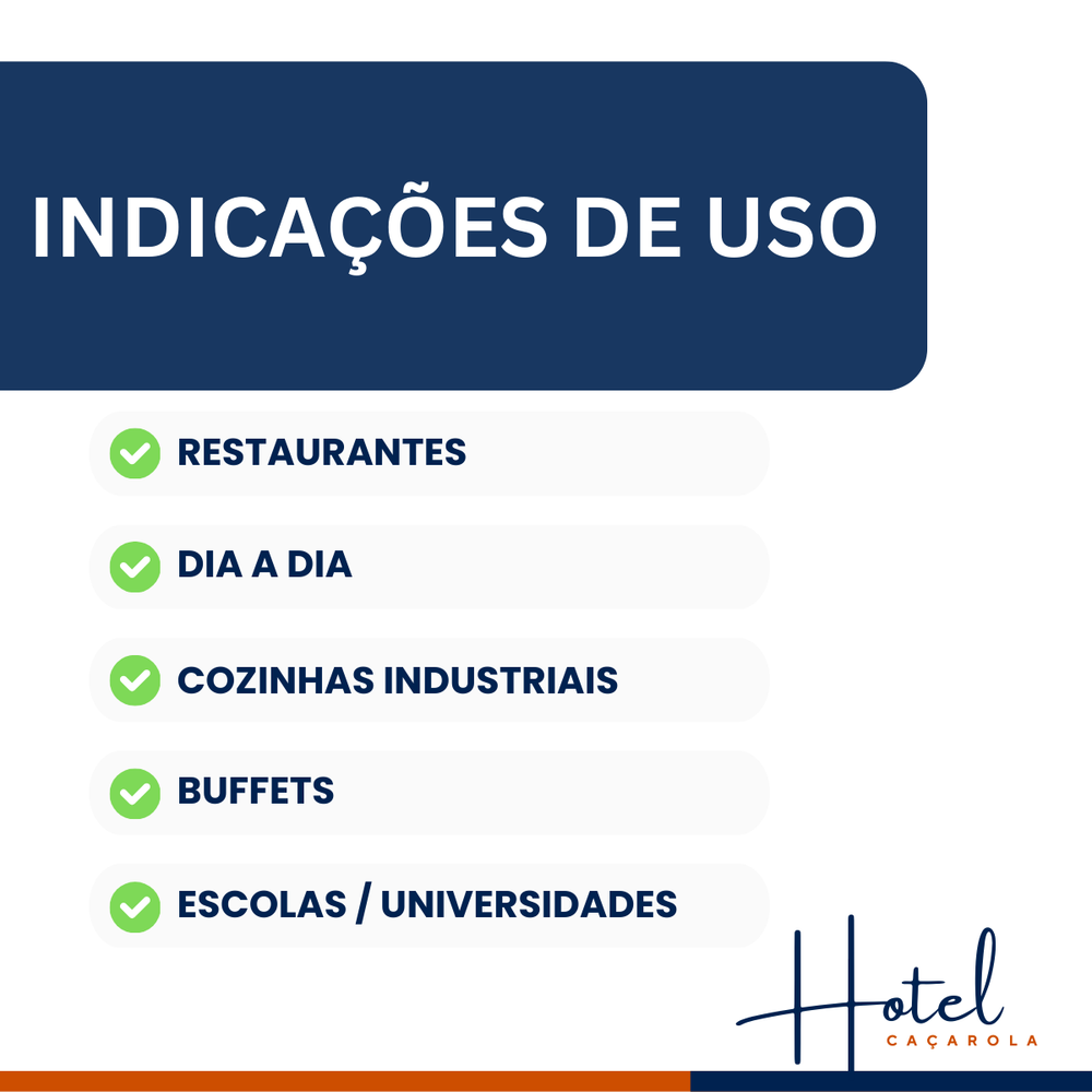 Caçarola Hotel Reta N40 Aluminio Cajamac