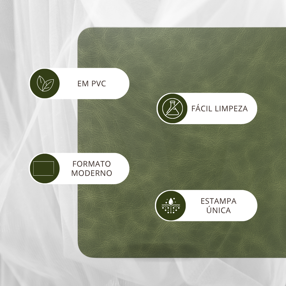 Lugar Americano Tex Verde - A Gourmet