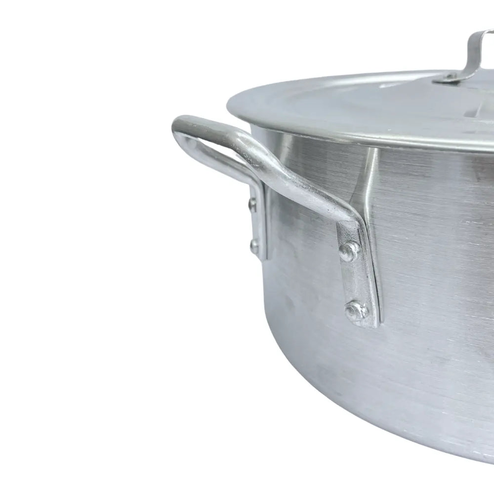 Caçarola Hotel Reta N32 Alumínio Cajamac