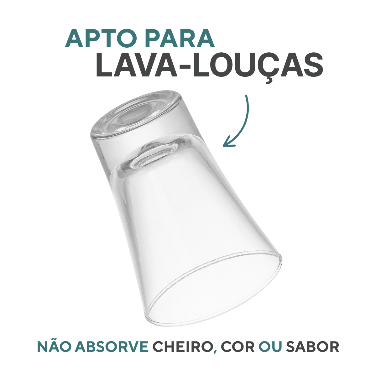 Copo de Dose 60ml Shot de Vidro