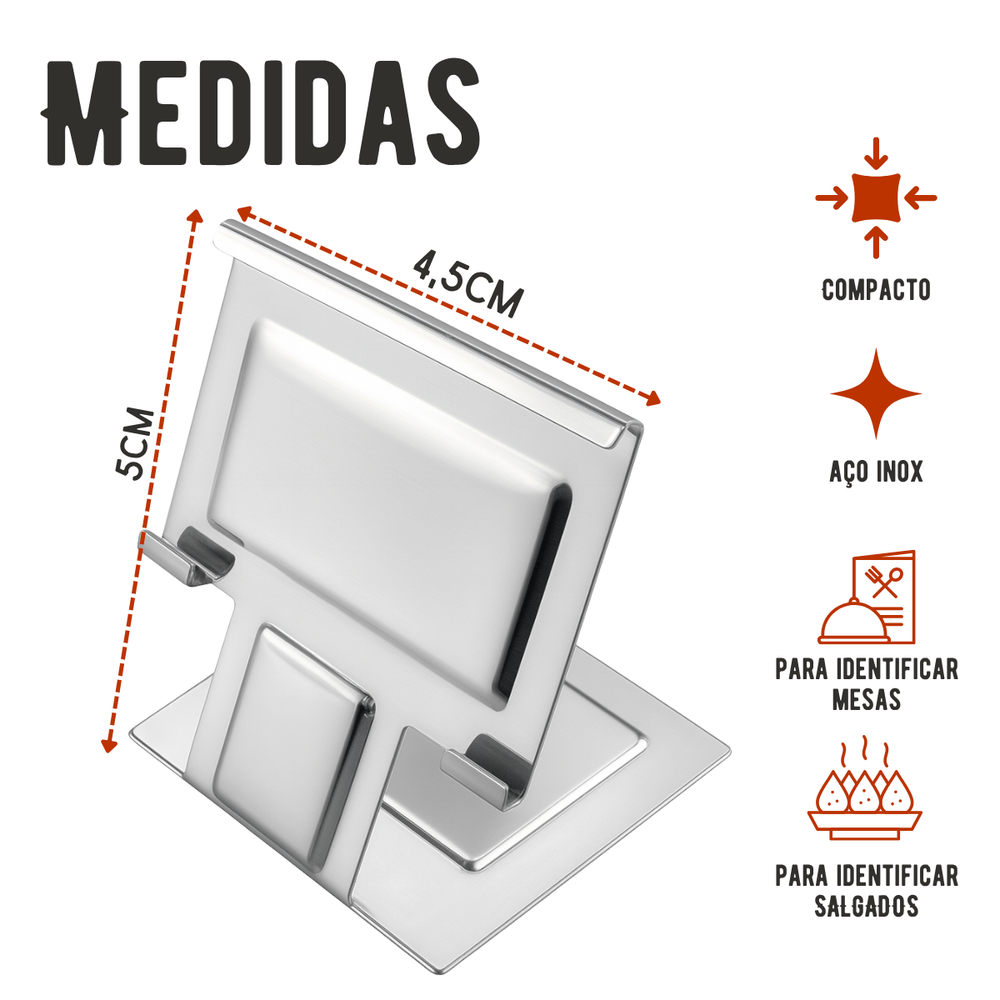 Mini Display de mesa e estufa de salgado Alissan Acessorios P/ Mesa