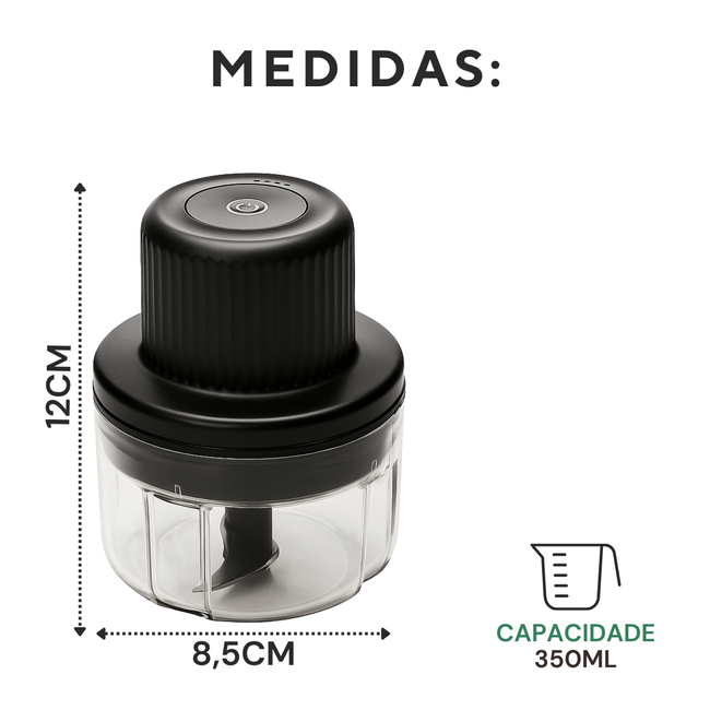 Processador Mini Preto USB Main Image