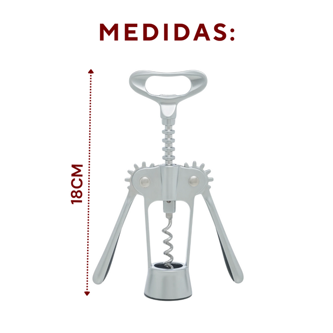Saca Rolha 18cm Liga de Zinco Main Image