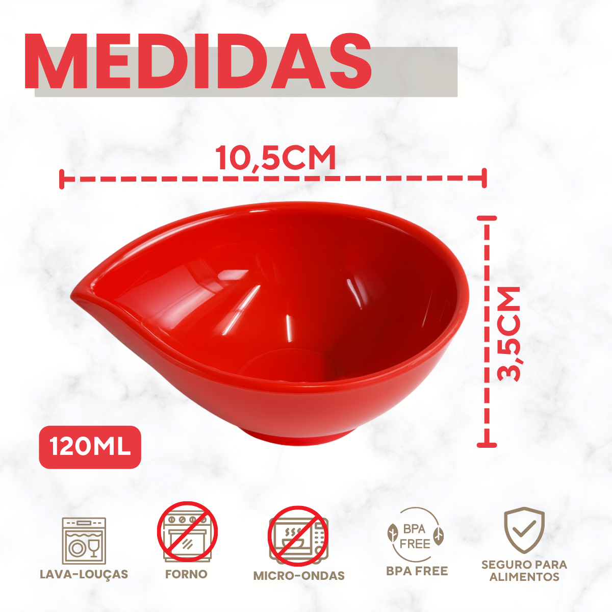 Molheira Gota Vermelha 120ml