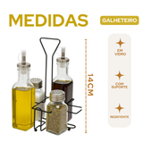 Kit Galheteiro Com Suporte