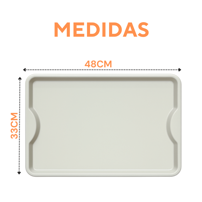 Bandeja Servir Grande Fast Food Main Image