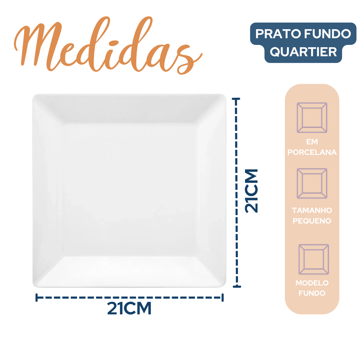 Prato Fundo Quartier Porcelana