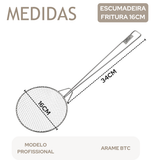 Escumadeira para Fritura 16cm
