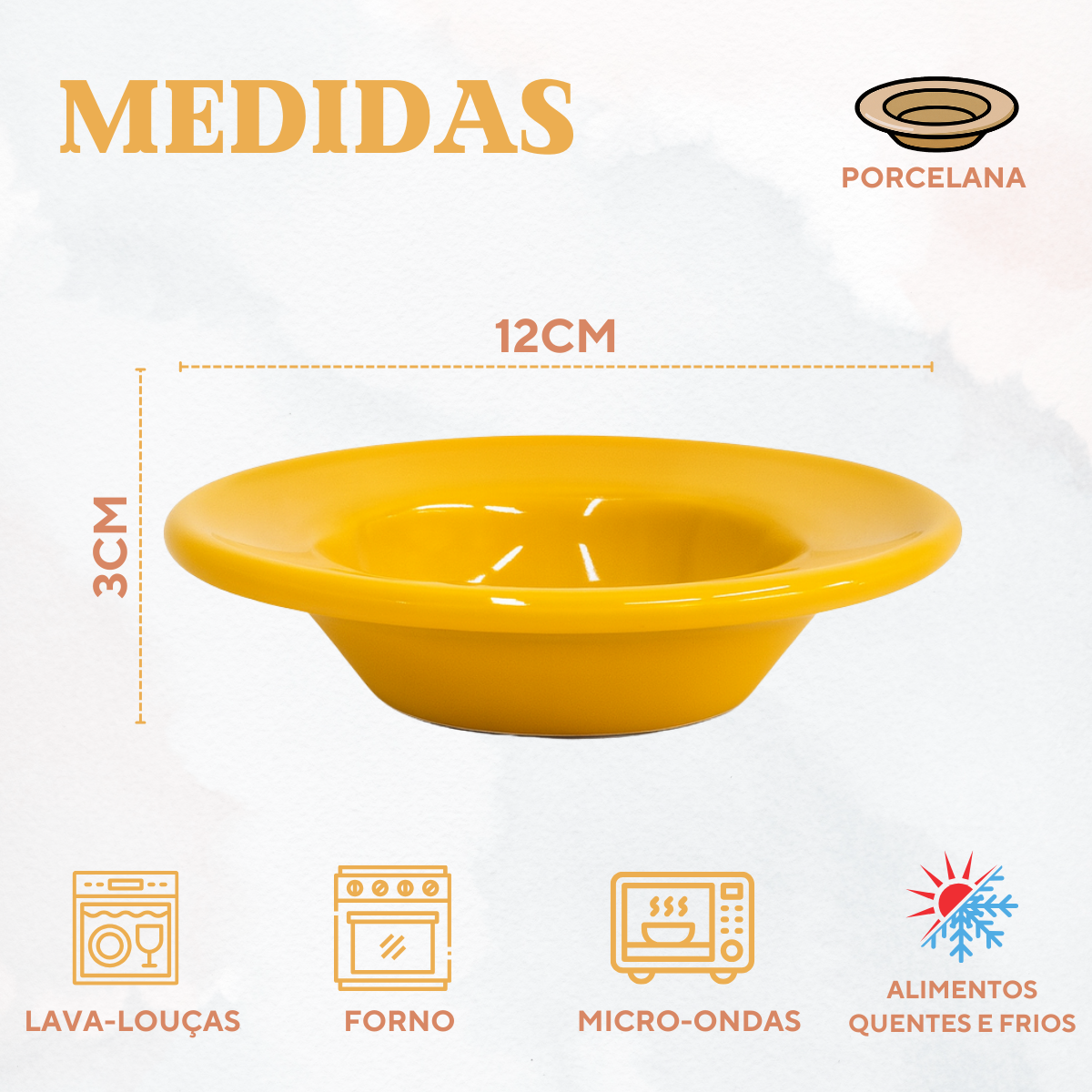 Pires Chapéu Laranja de Porcelana 40ml
