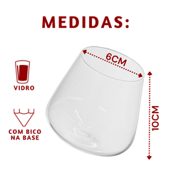 Copo Mod S Vidro 295ml Yagzi Copos