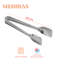 Pegador de Frios Aço Inox 18cm