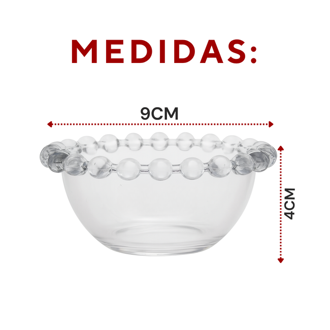 Tigela Bowl de Vidro Pearl Main Image