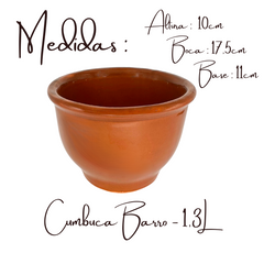 Cumbuca Alta Barro N°3