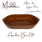 Assadeira Oval Barro N°4 Motta