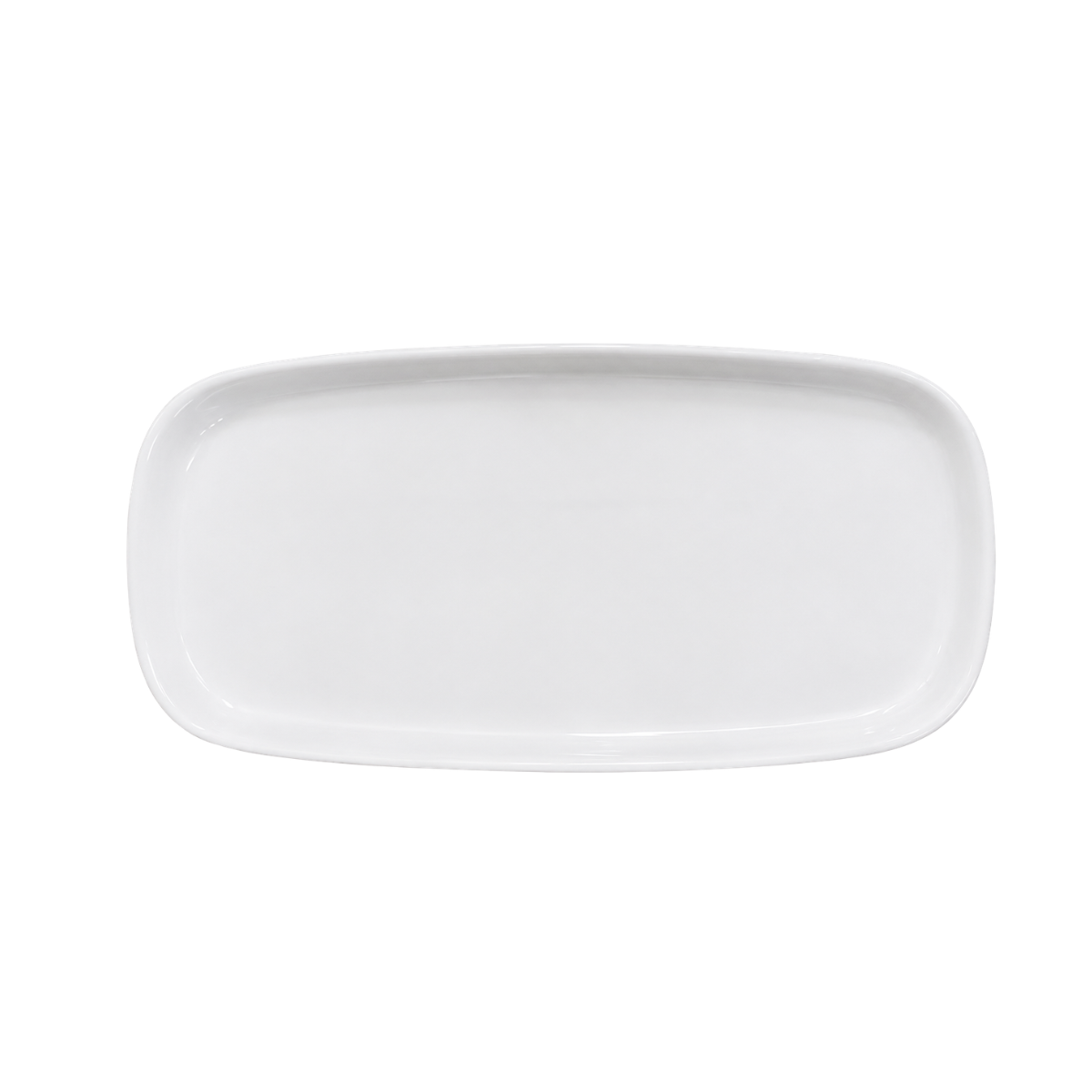 Travessa Retangular Porcelana Bistrô