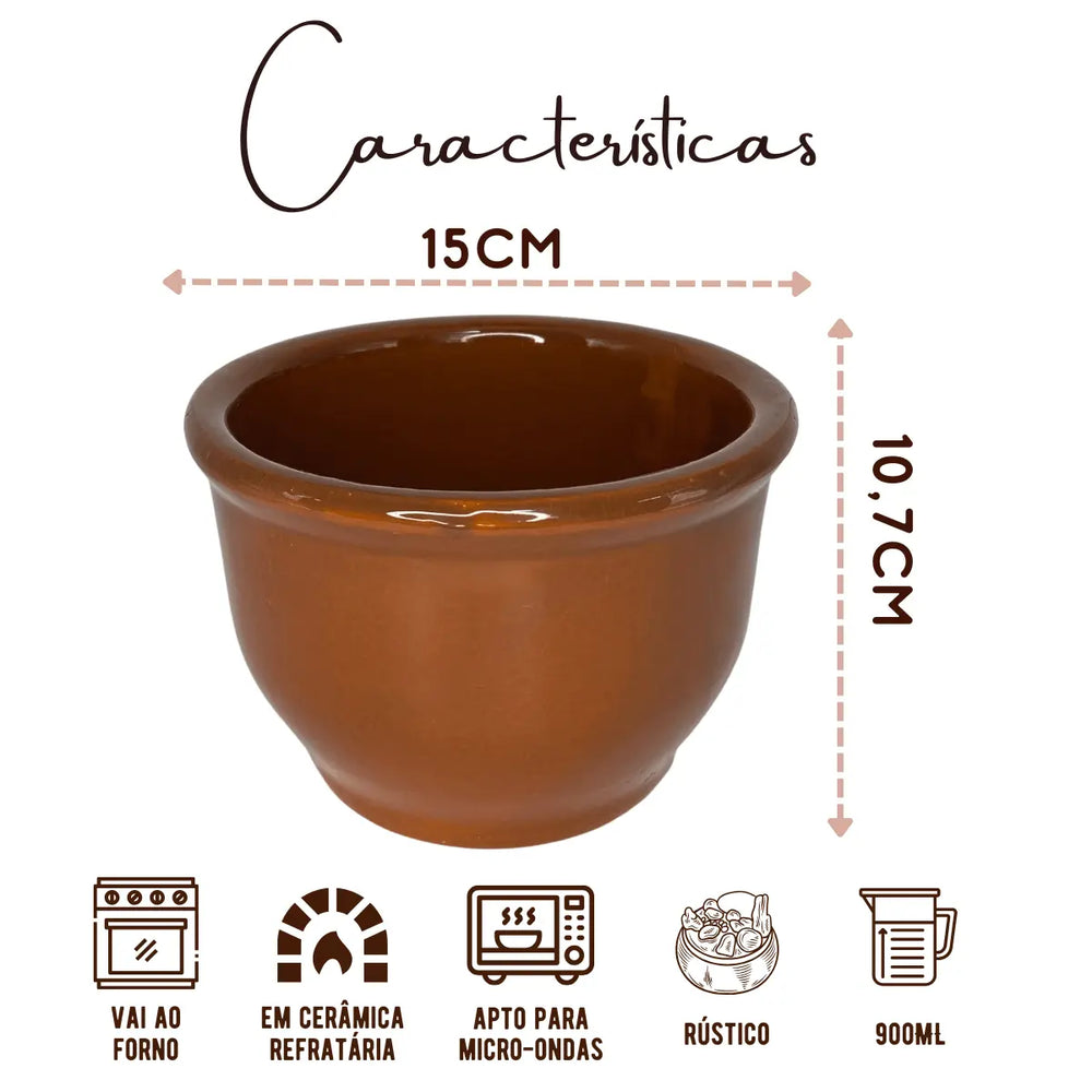 Cumbuca Alta Barro N°2 Motta