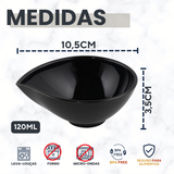 Cremeira Molheira Gota Preto